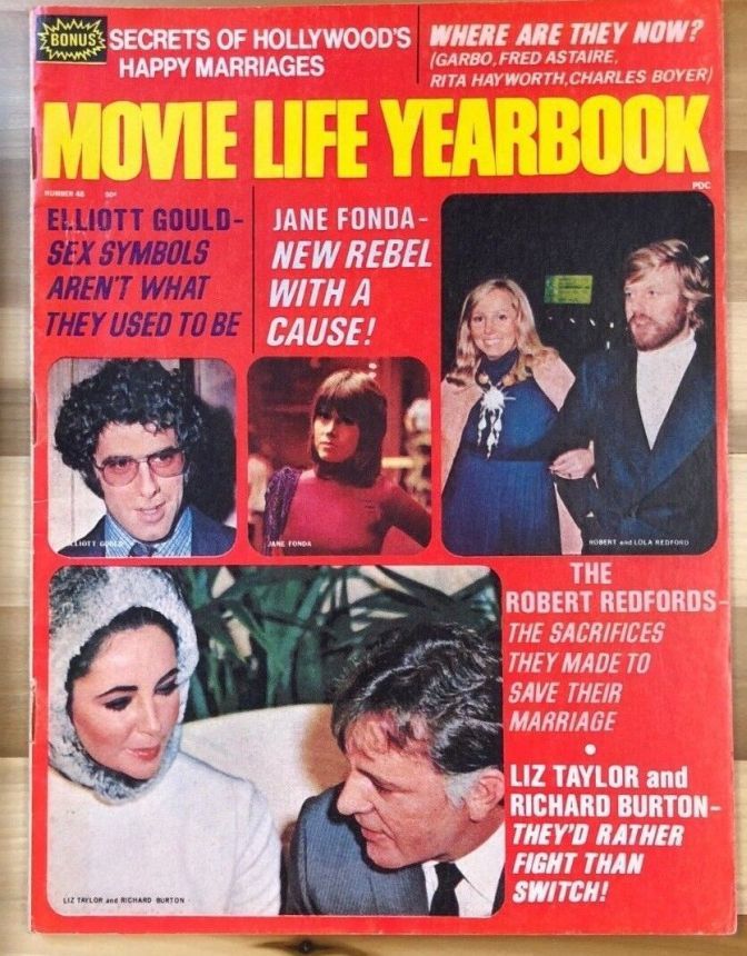 MOVIE LIFE magazine side cover Issue 48  Yearbook  1971