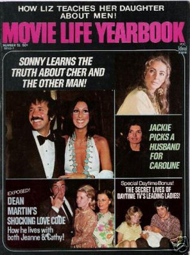 MOVIE LIFE magazine side cover Issue 51  Yearbook  1972