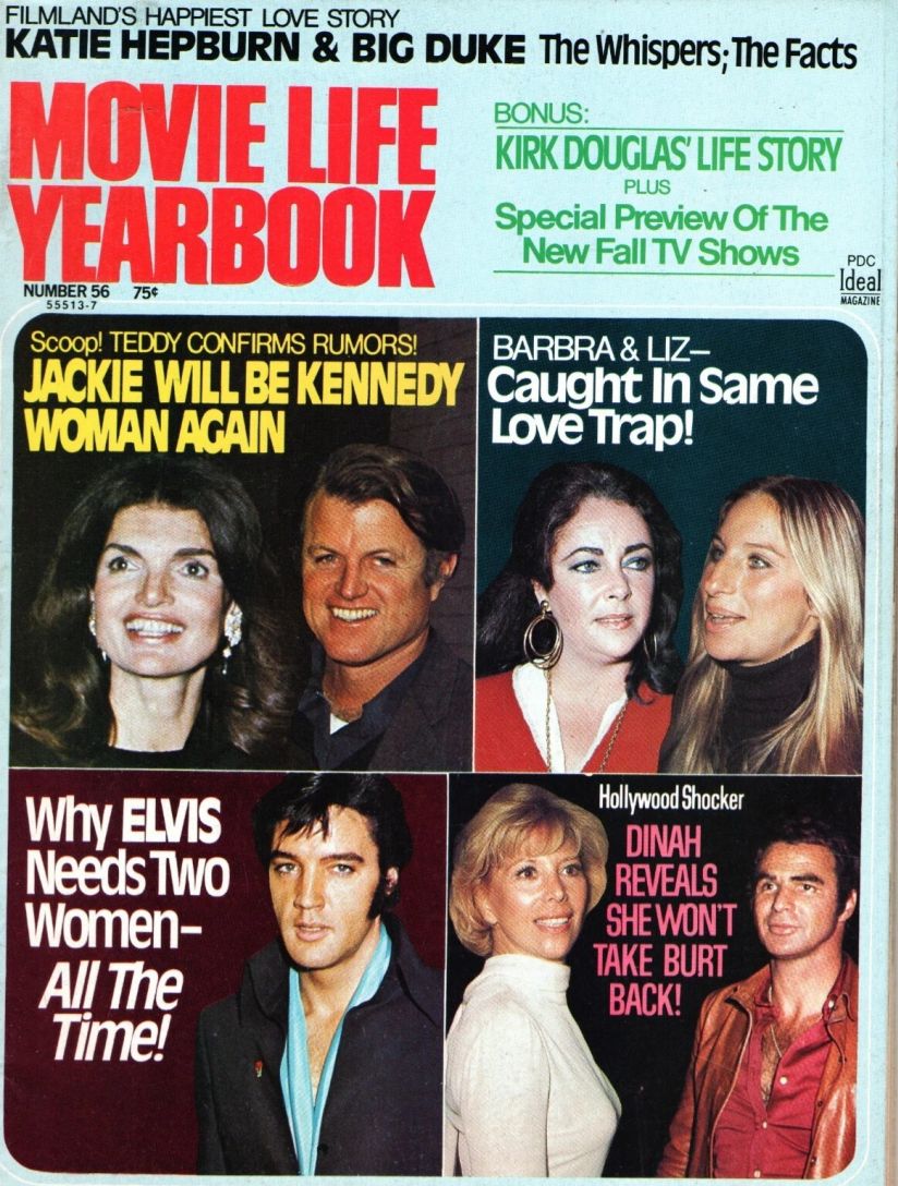 MOVIE LIFE magazine side cover Issue 56  Yearbook  1975