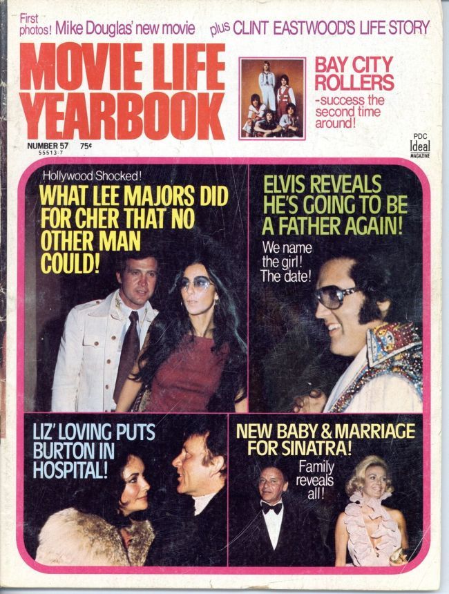 MOVIE LIFE magazine side cover Issue 57  Yearbook  1976