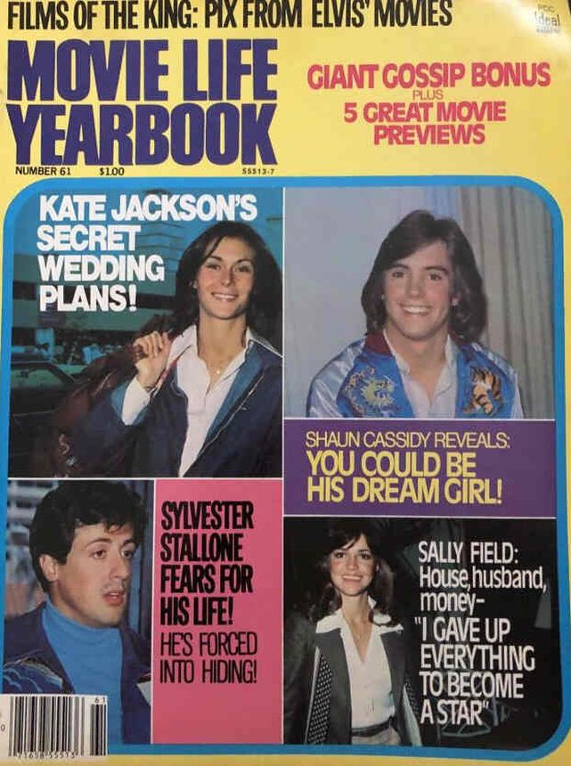 MOVIE LIFE magazine side cover Issue 61  Yearbook  1977
