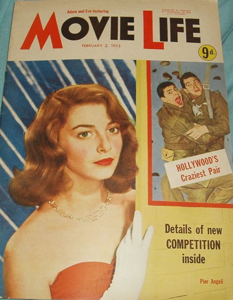 MOVIE LIFE (Au) magazine cover 2 February 1953