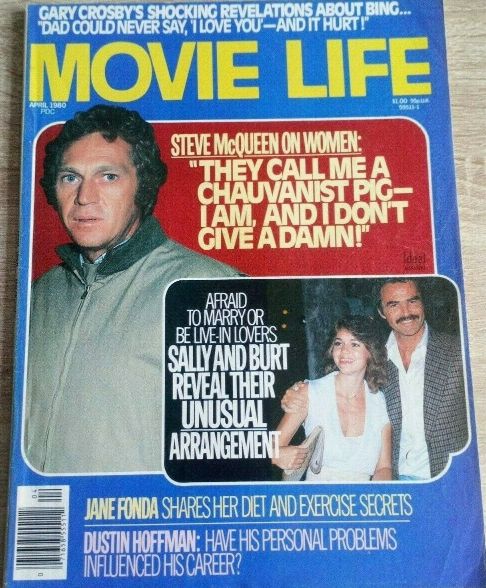 MOVIE LIFE magazine side cover  April 1980