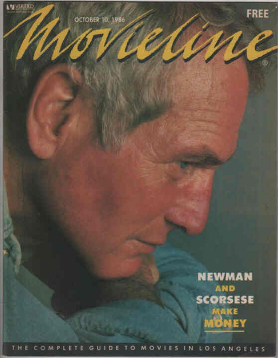MOVIELINE magazine cover 10 October 1986