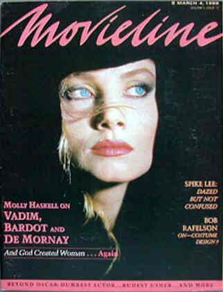 MOVIELINE magazine cover Issue 72  Vol 5 # 72 4 March 1988