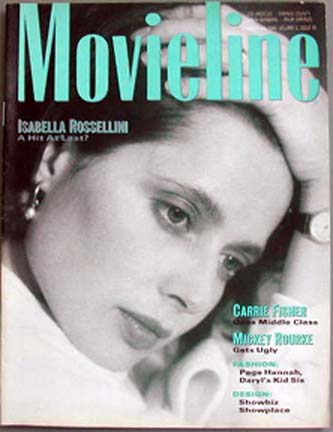 MOVIELINE magazine cover Issue 95  Vol 5 # 95 24 February 1989