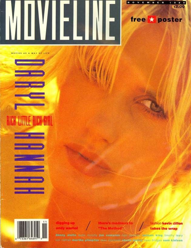 MOVIELINE magazine cover November 1989