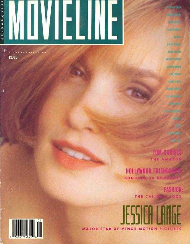 MOVIELINE magazine cover January 1990