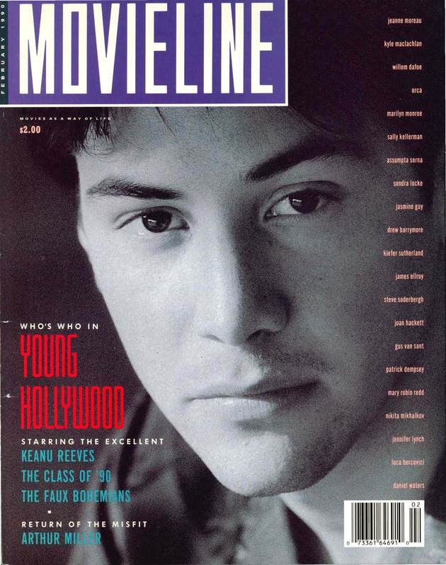 MOVIELINE magazine cover February 1990