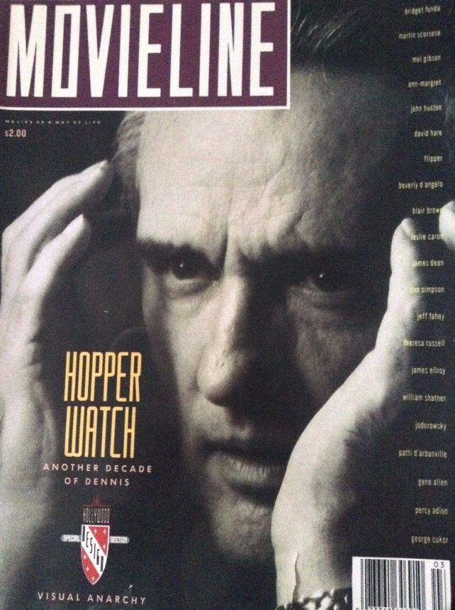 MOVIELINE magazine cover March 1990