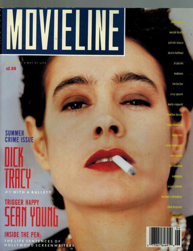 MOVIELINE magazine cover June 1990