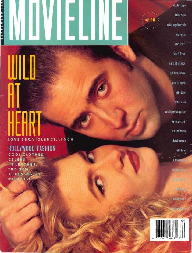 MOVIELINE magazine cover September 1990