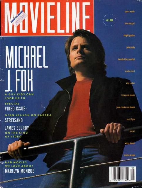 MOVIELINE magazine cover August 1991