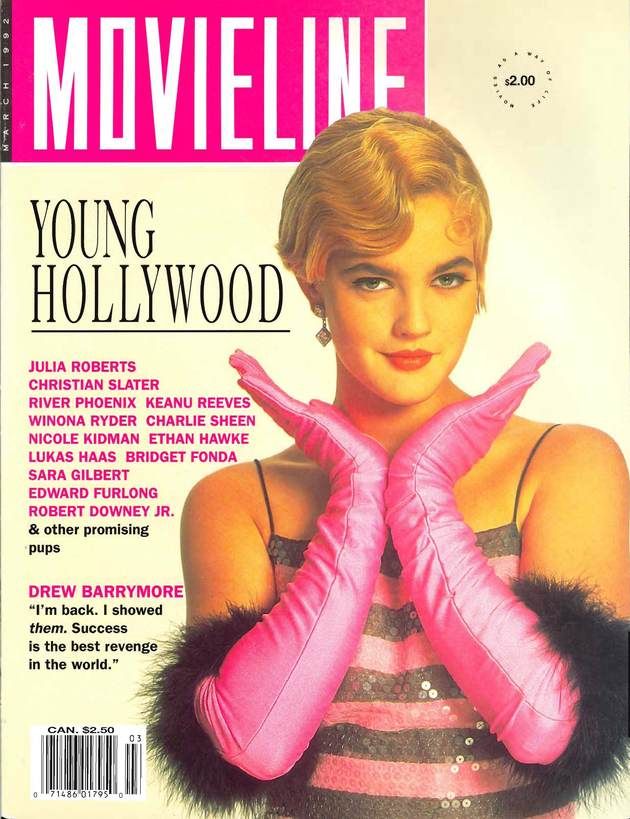 MOVIELINE magazine cover March 1992