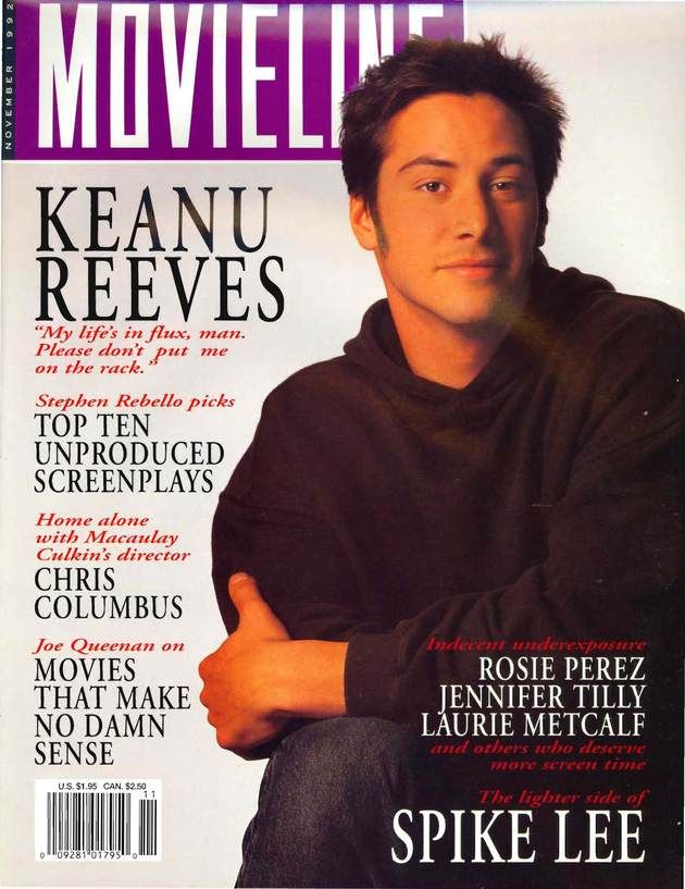 MOVIELINE magazine cover November 1992