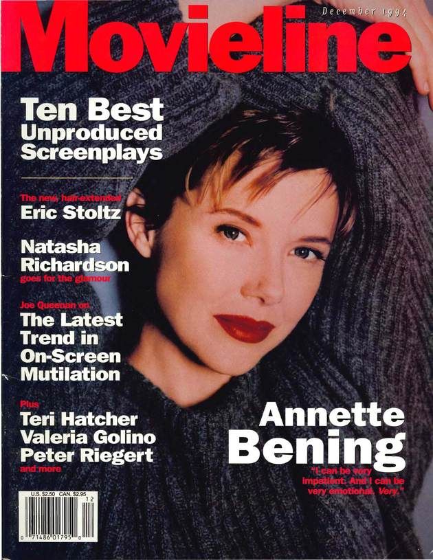 MOVIELINE magazine cover December 1994