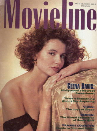 MOVIELINE magazine cover Issue 99  Vol 5 No  99 28 April 1989