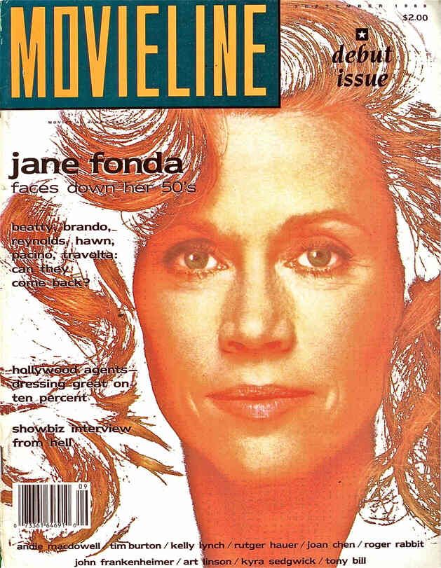 MOVIELINE magazine cover September 1989