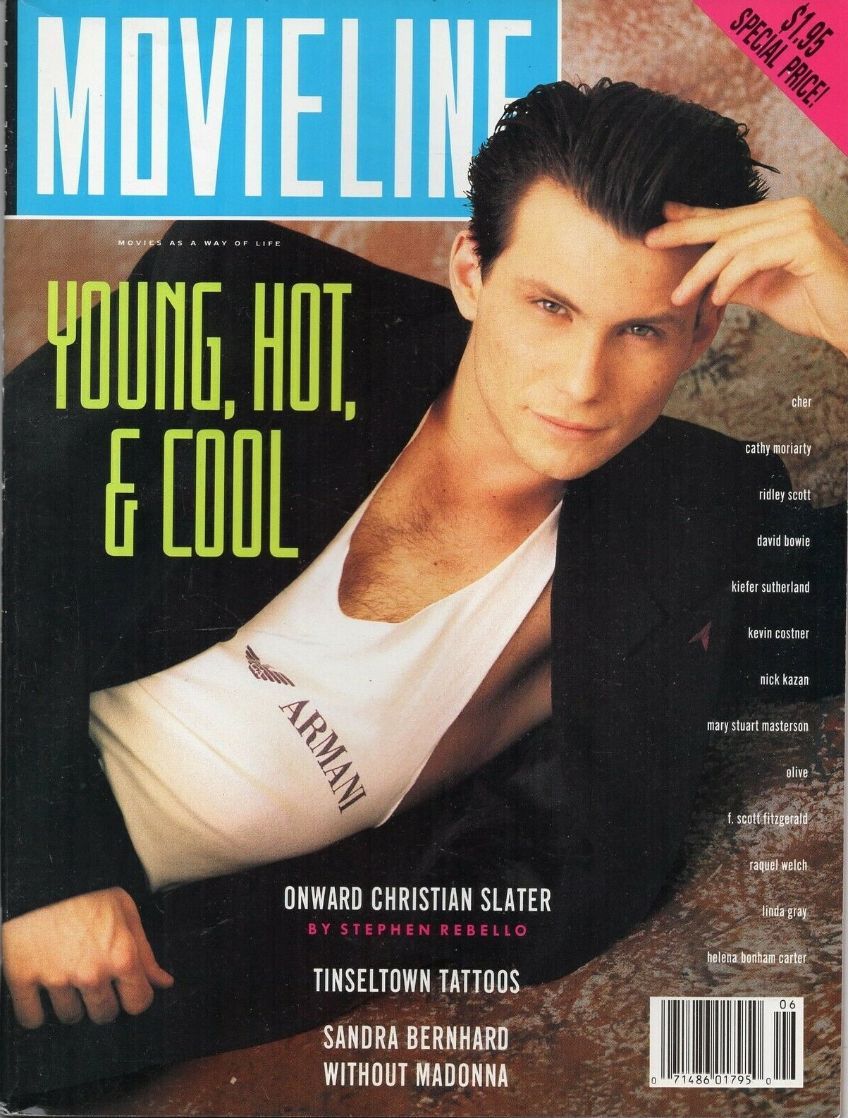 MOVIELINE magazine cover  June 1991