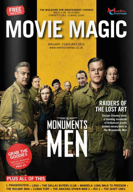 MOVIE MAGIC magazine side cover Issue 56 January/February 2014