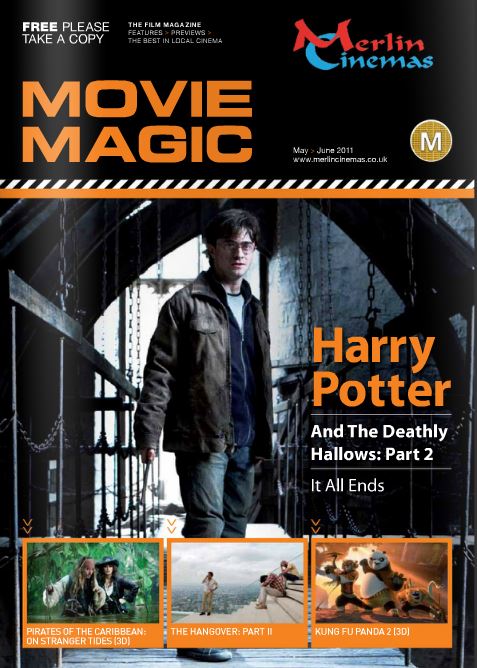 MOVIE MAGIC magazine side cover May/June 2010