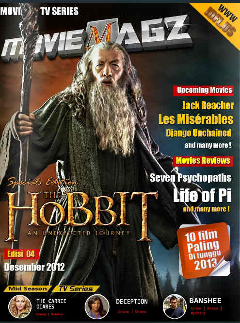 MOVIEMAGZ magazine side cover Issue 4 December 2012