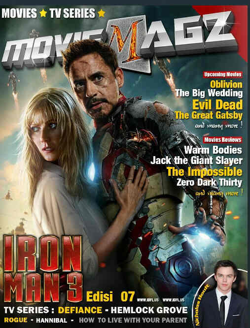 MOVIEMAGZ magazine side cover Issue 7 April/May 2013