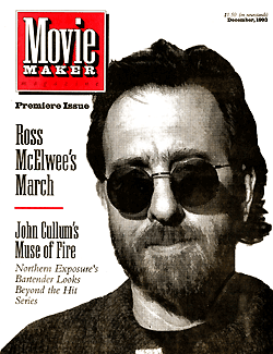 MOVIE MAKER magazine side cover Issue 1 December 1993