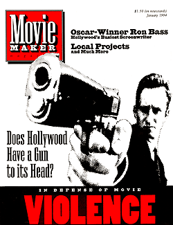MOVIE MAKER magazine side cover Issue 2 January 1994