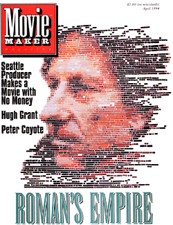 MOVIE MAKER magazine side cover Issue 5 April 1994