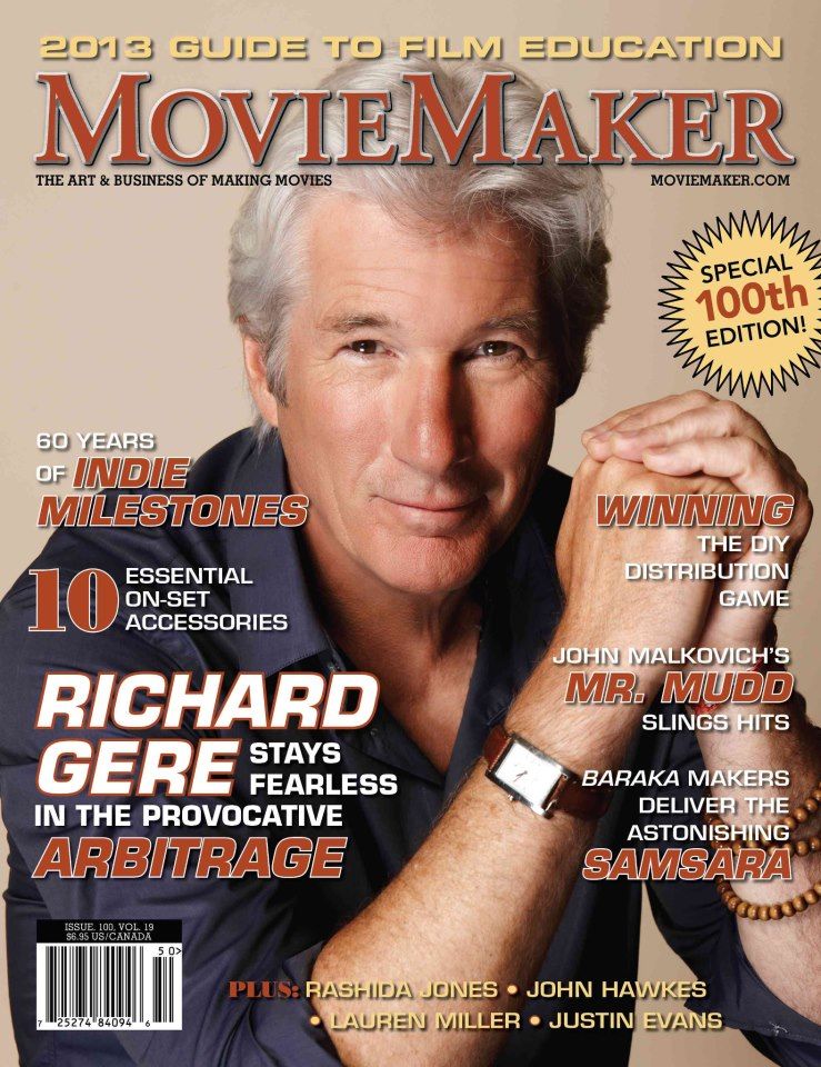 MOVIE MAKER magazine side cover Issue 100 September/October 2012