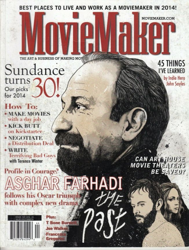 MOVIE MAKER magazine side cover Issue 107 December 2013