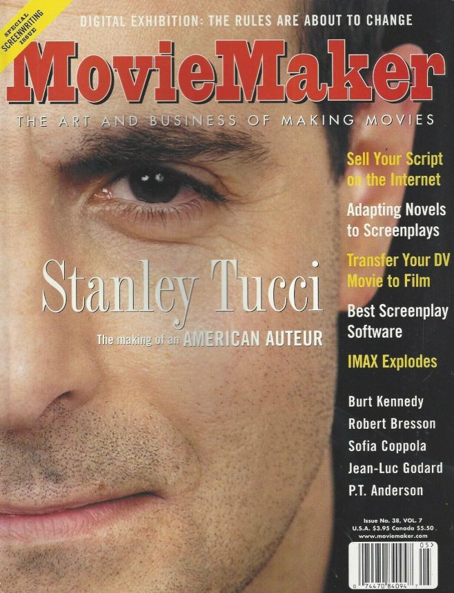 MOVIE MAKER magazine side cover Issue 38 March/April/May 2000