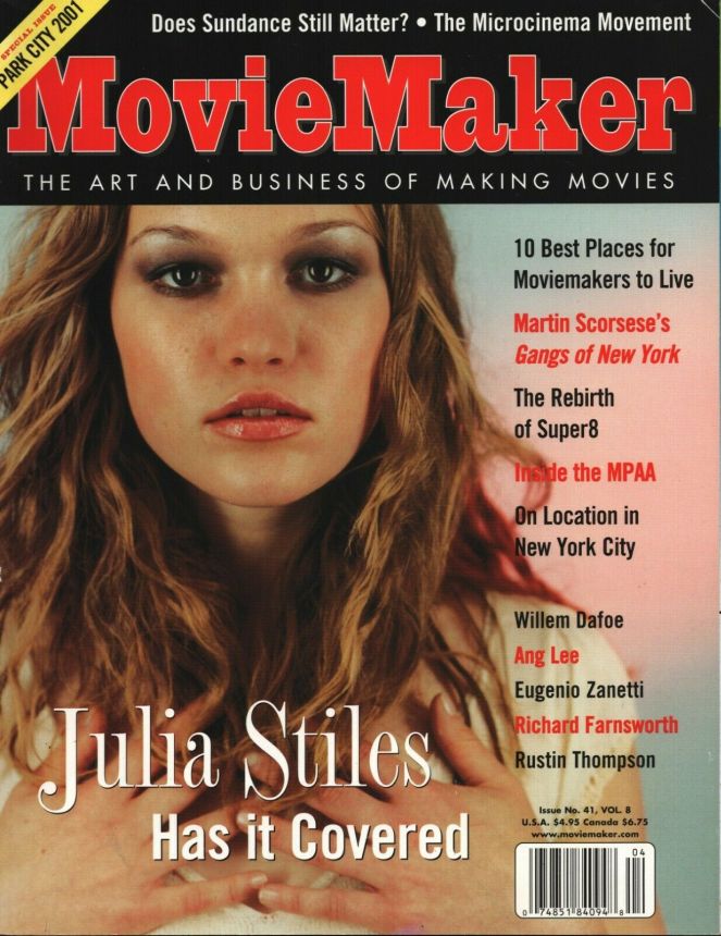 MOVIE MAKER magazine side cover Issue 41 Dec/January/February 2001