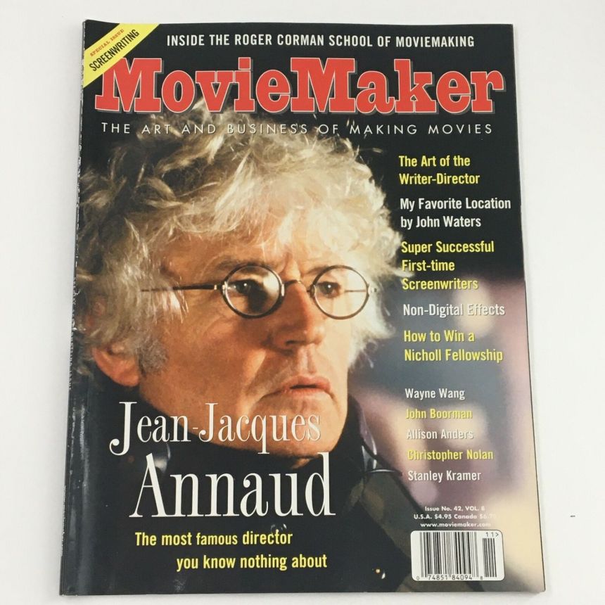 MOVIE MAKER magazine side cover Issue 42 March/April/May 2001