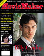 MOVIE MAKER magazine side cover Issue 45 Dec/January/February 2002