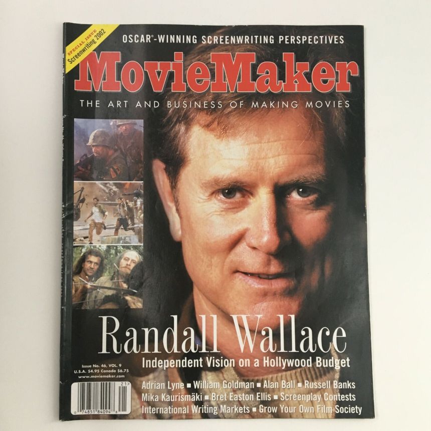 MOVIE MAKER magazine side cover Issue 46 March/April/May 2002