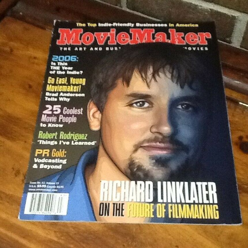 MOVIE MAKER magazine side cover Issue 63 Special 2006