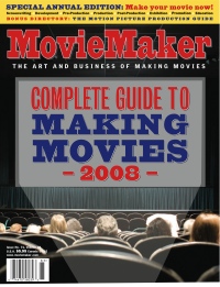MOVIE MAKER magazine side cover Issue 71  2007
