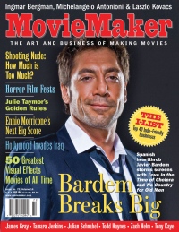 MOVIE MAKER magazine side cover Issue 72 September/October/November 2007