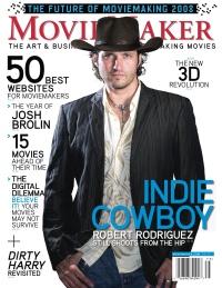 MOVIE MAKER magazine side cover Issue 75  2008
