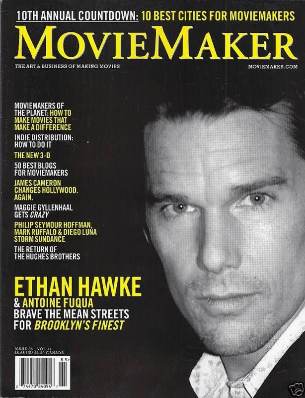 MOVIE MAKER magazine side cover Issue 85 January/February/March 2010