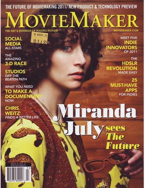 MOVIE MAKER magazine side cover Issue 93 July/August 2011