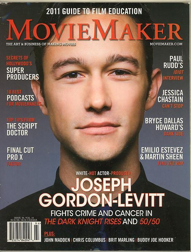MOVIE MAKER magazine side cover Issue 94 September/October 2011