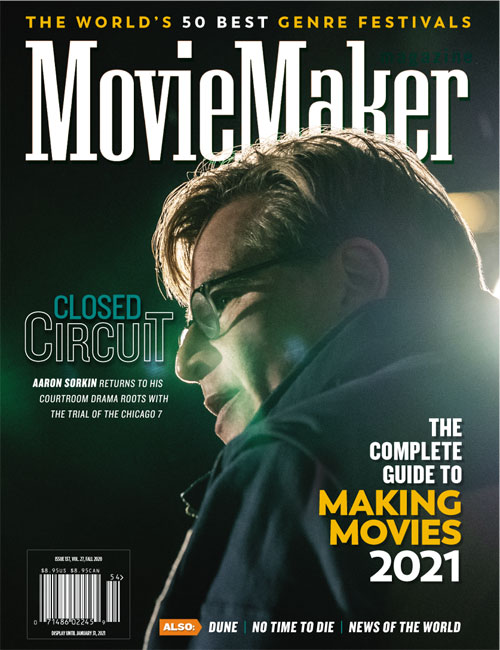 MOVIE MAKER magazine side cover Issue 137 Fall 2020
