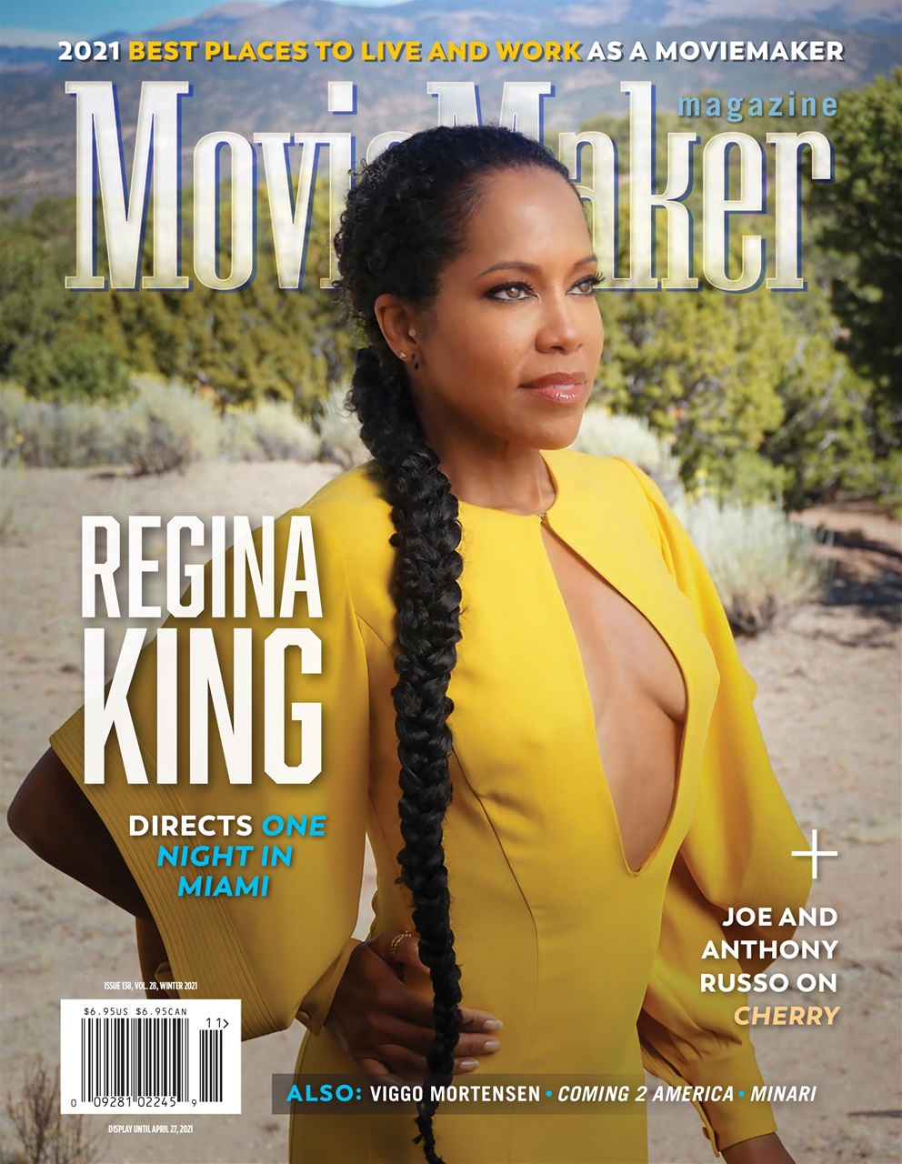 MOVIE MAKER magazine side cover Issue 138 Winter 2021