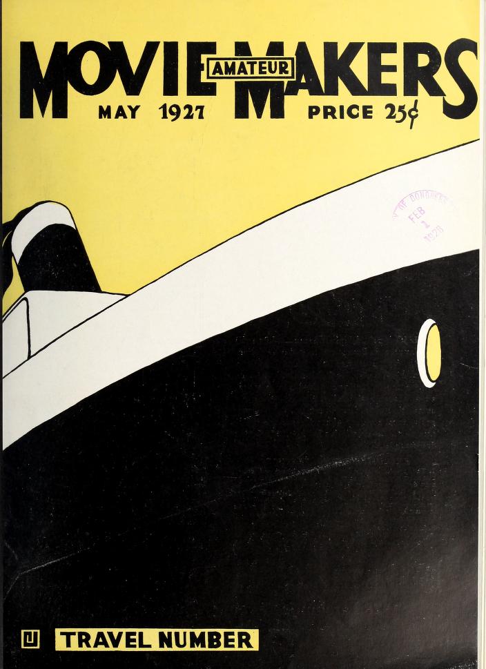 MOVIE MAKERS magazine side cover Issue 6 May 1927