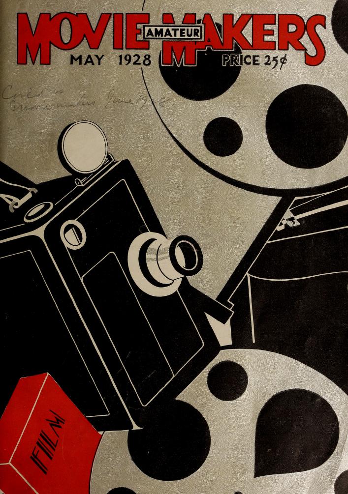 MOVIE MAKERS magazine side cover Issue 18 May 1928