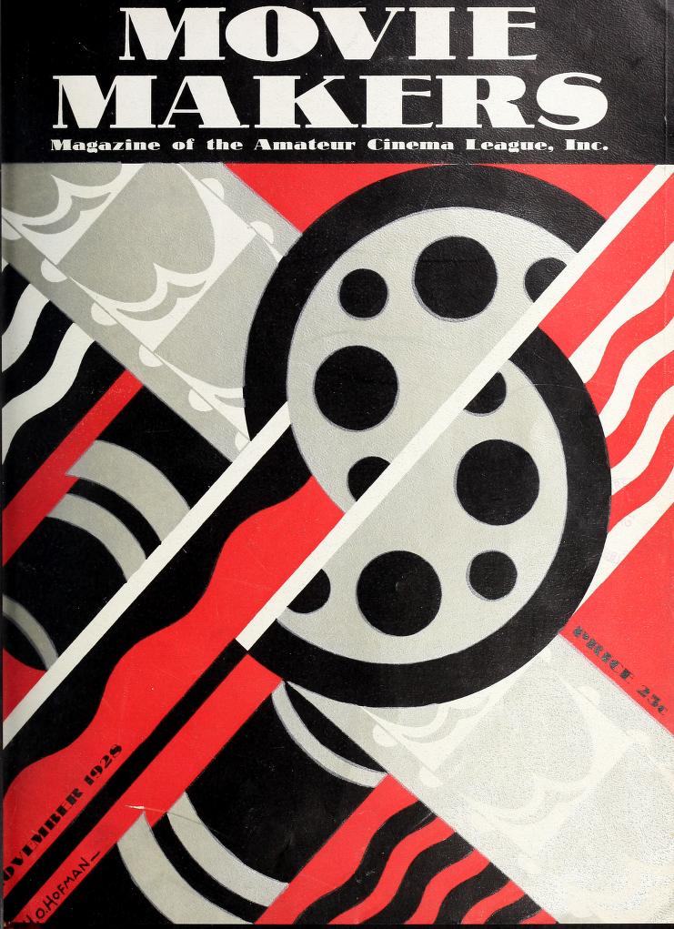 MOVIE MAKERS magazine side cover Issue 23 November 1928
