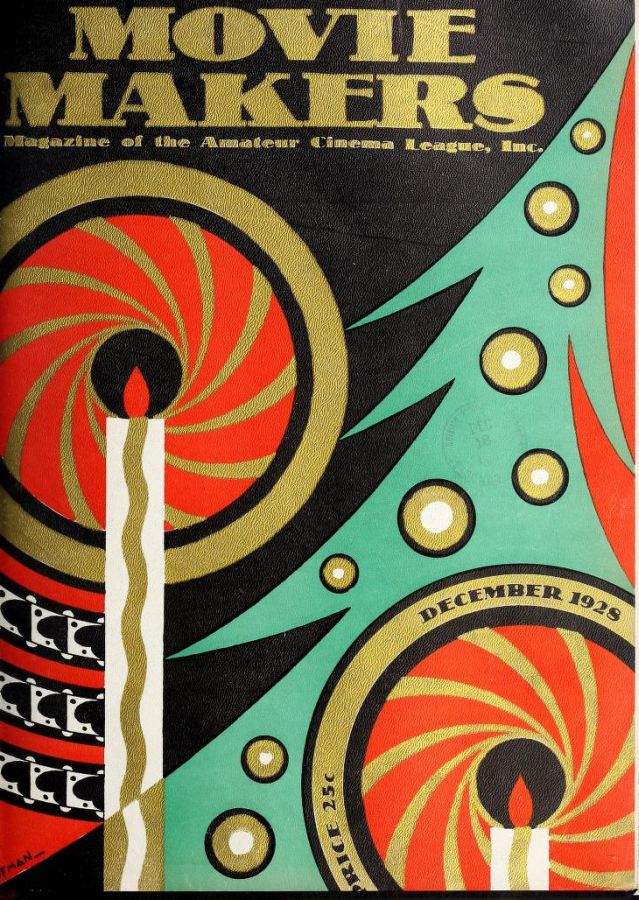 MOVIE MAKERS magazine side cover Issue 24 December 1928
